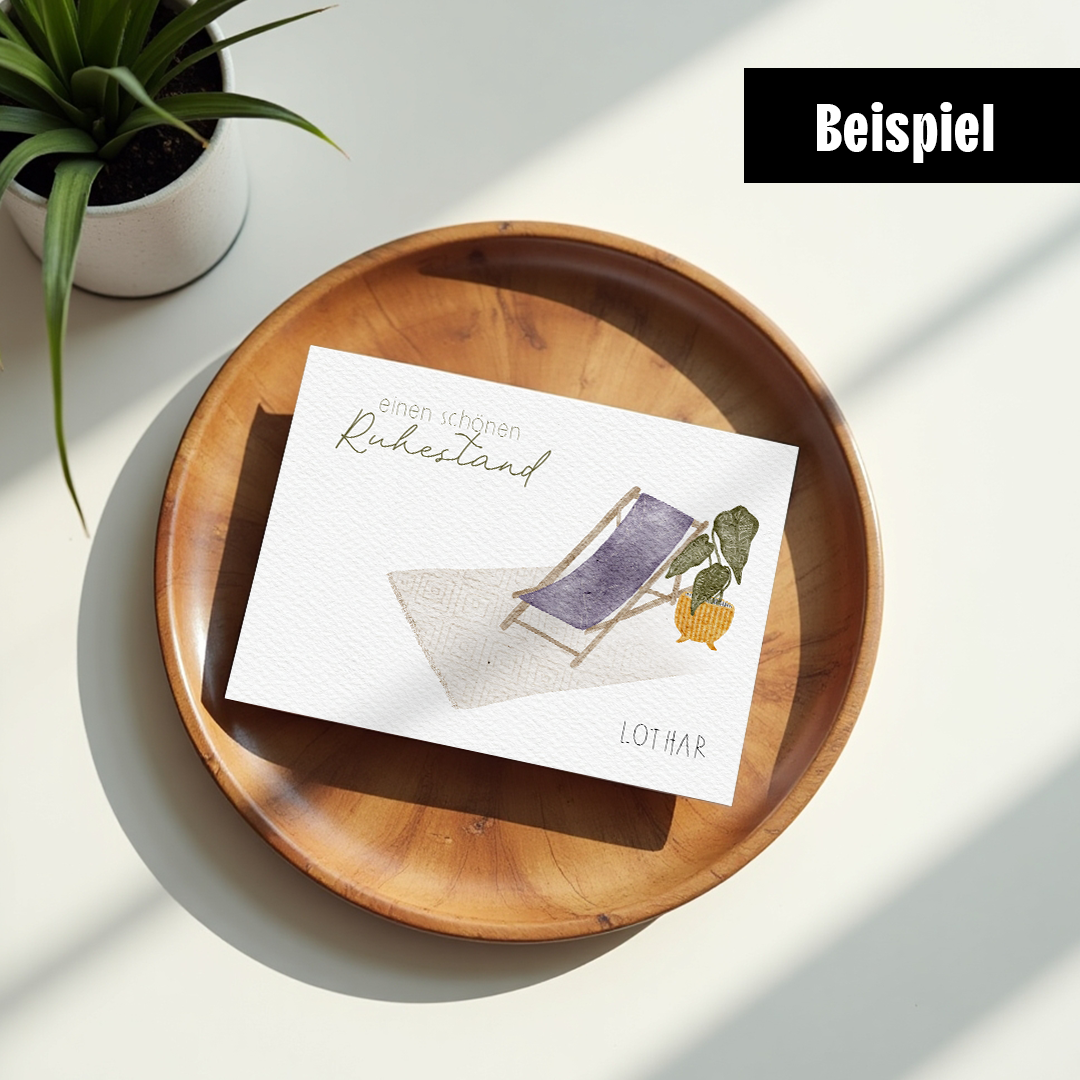 Liegestuhl