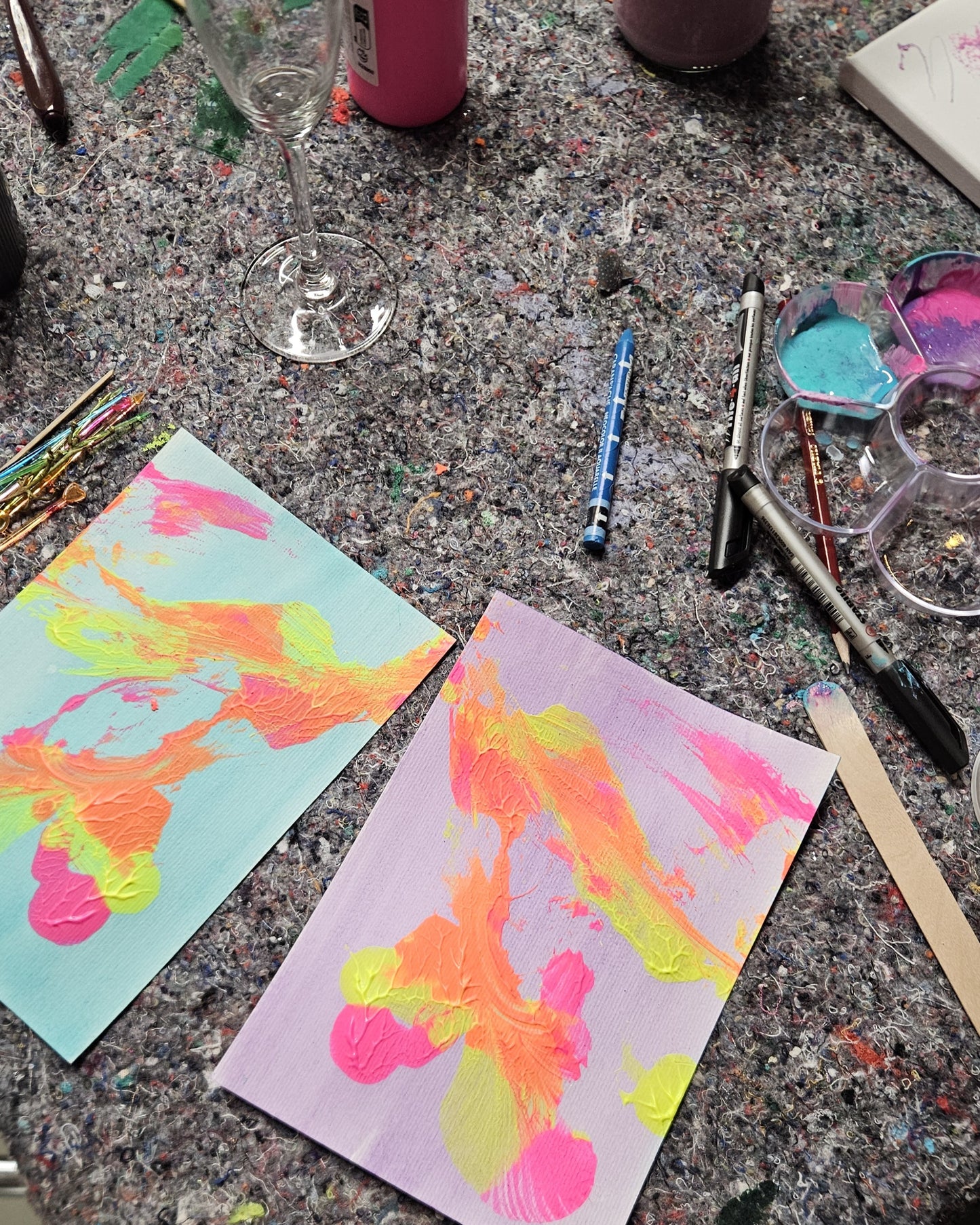 Kreativer Junggesellinnen Abschied